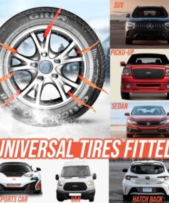 Protiskluzové stahovací pásky pro vozidla