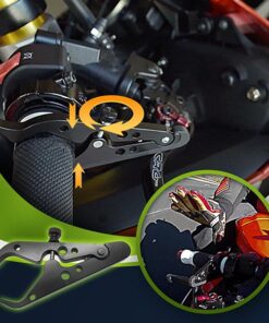 Zámek plynu na motocyklu