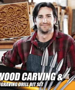 Sada vrtáků pro řezbářství a gravírování