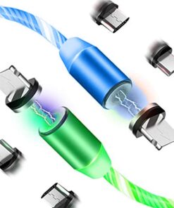 Svítící magnetický nabíjecí kabel LED