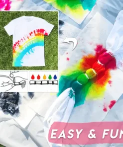 Easy & Quick Tie-Dye Color