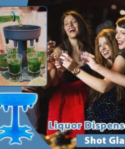 Sada sklenic na dávkovač alkoholu