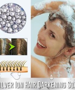 Ztmavovací šampon se stříbrnými ionty