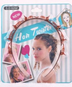 Vlásenka do účesu s dvojitou ofinou