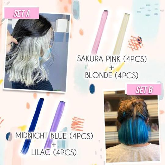 Sada barevných klipsů do vlasů - Image 6