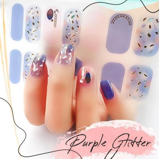 3D samolepka nailon sparkle drahokamy - Image 10