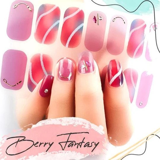 3D samolepka nailon sparkle drahokamy - Image 12