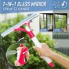 2 v 1 čistič skleněných zrcadel ve spreji