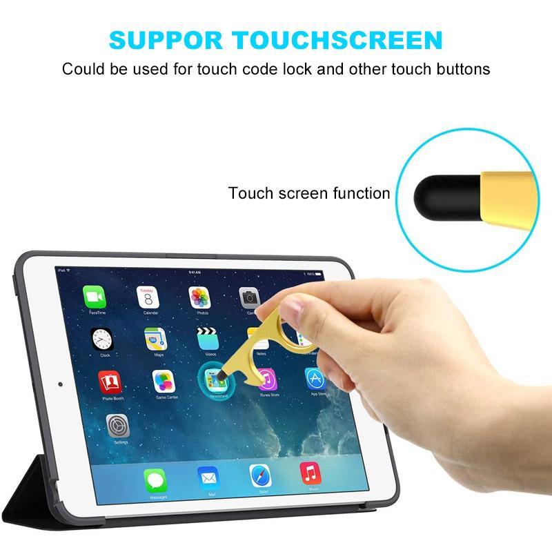 Nástroje na otvírání dveří bez dotyku s přívěskem na klíče - Image 3