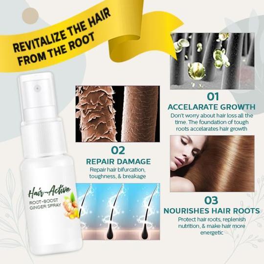 Hair-Active Root-Boost Ginger Spray - Image 3