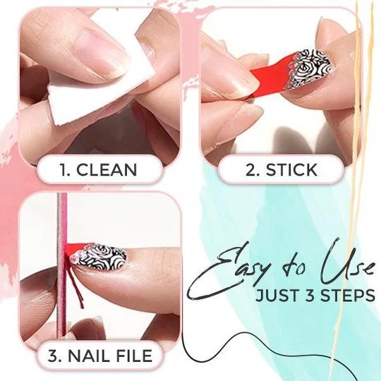 3D samolepka nailon sparkle drahokamy - Image 3