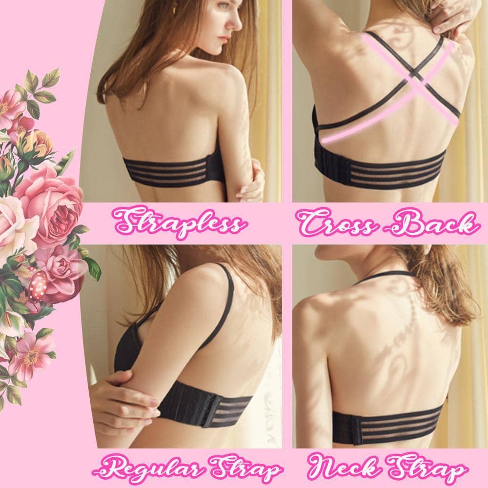 Podprsenka se stahovací šňůrkou bez ramínek - Image 2