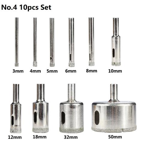 Sada vrtáků do mramorových děr na skleněné dlaždice - Image 4