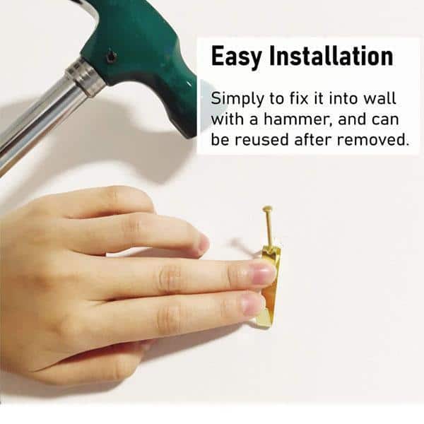 130KS obrazových věšáků s hřebíky - Image 4