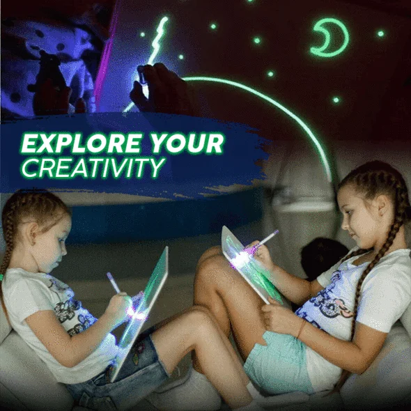 Sada kouzelných světelných kreslicích desek - Image 5