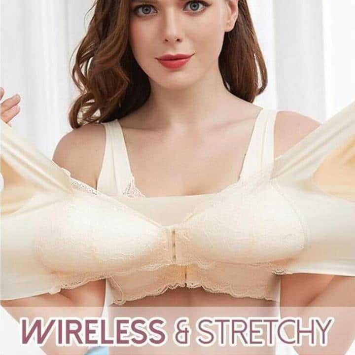 4XL 5D obrysové podprsenky s předním zapínáním - Image 4