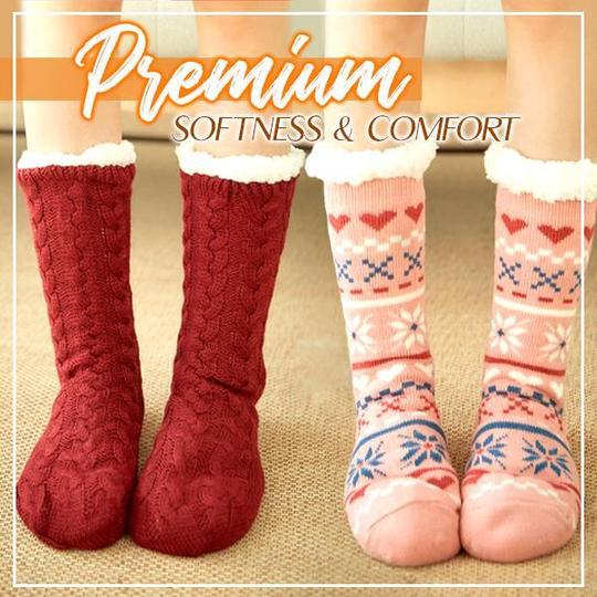 ThermoHeat Fleecy protiskluzové ponožky (50% SLEVA) - Image 6