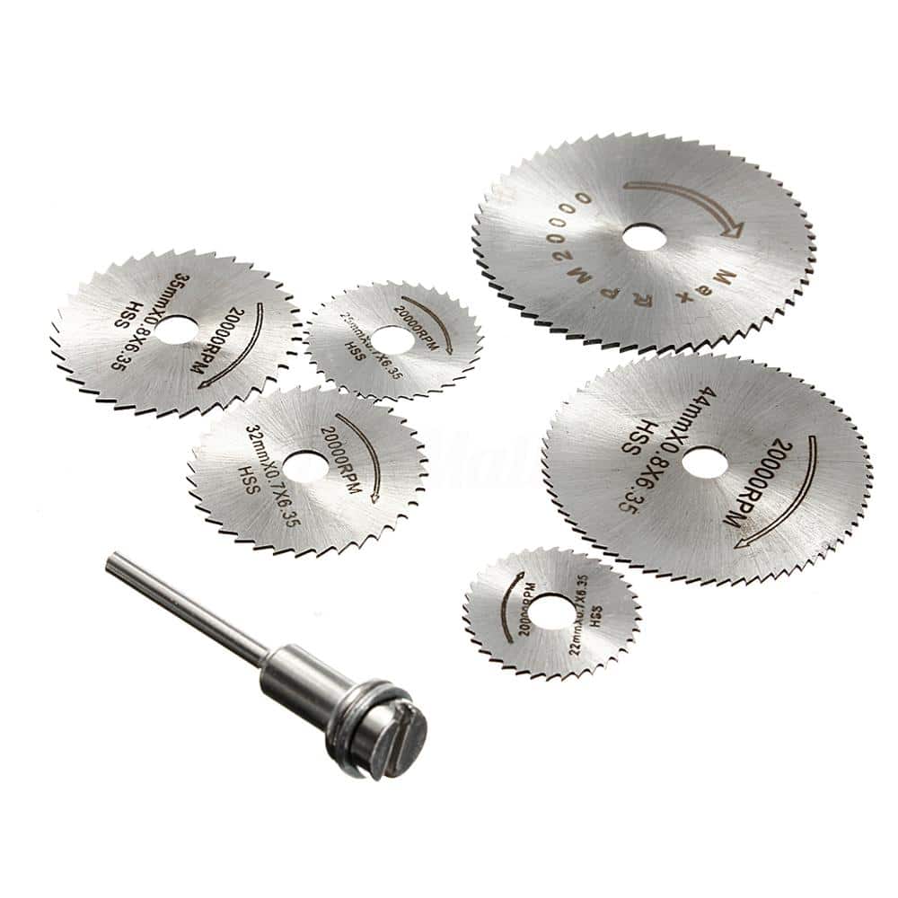 Kotoučové vrtací čepele a trn - Image 6