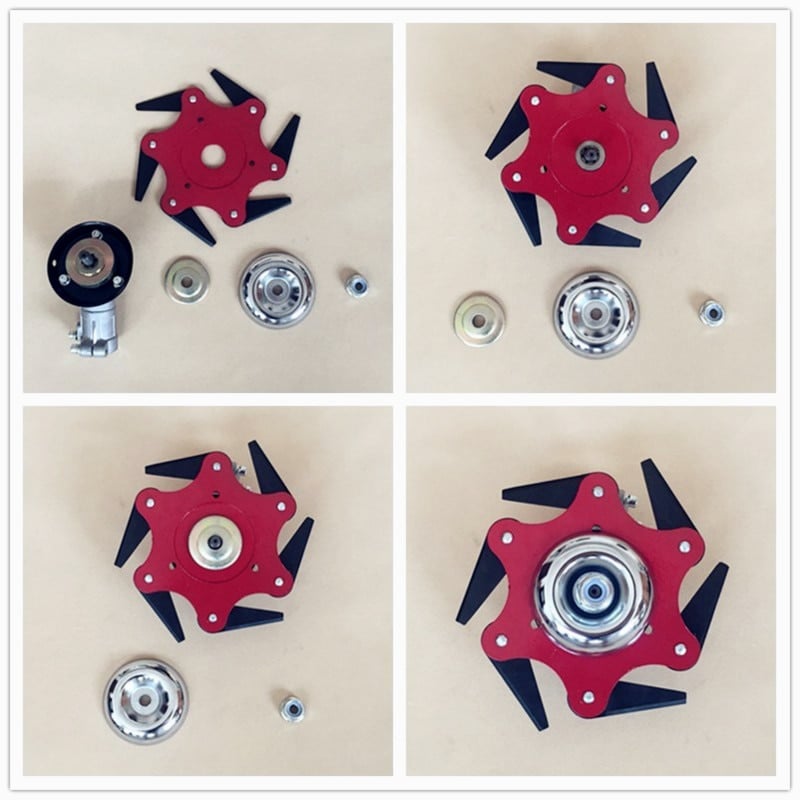 6 Ocelové břitvy zastřihovací hlava - Image 6