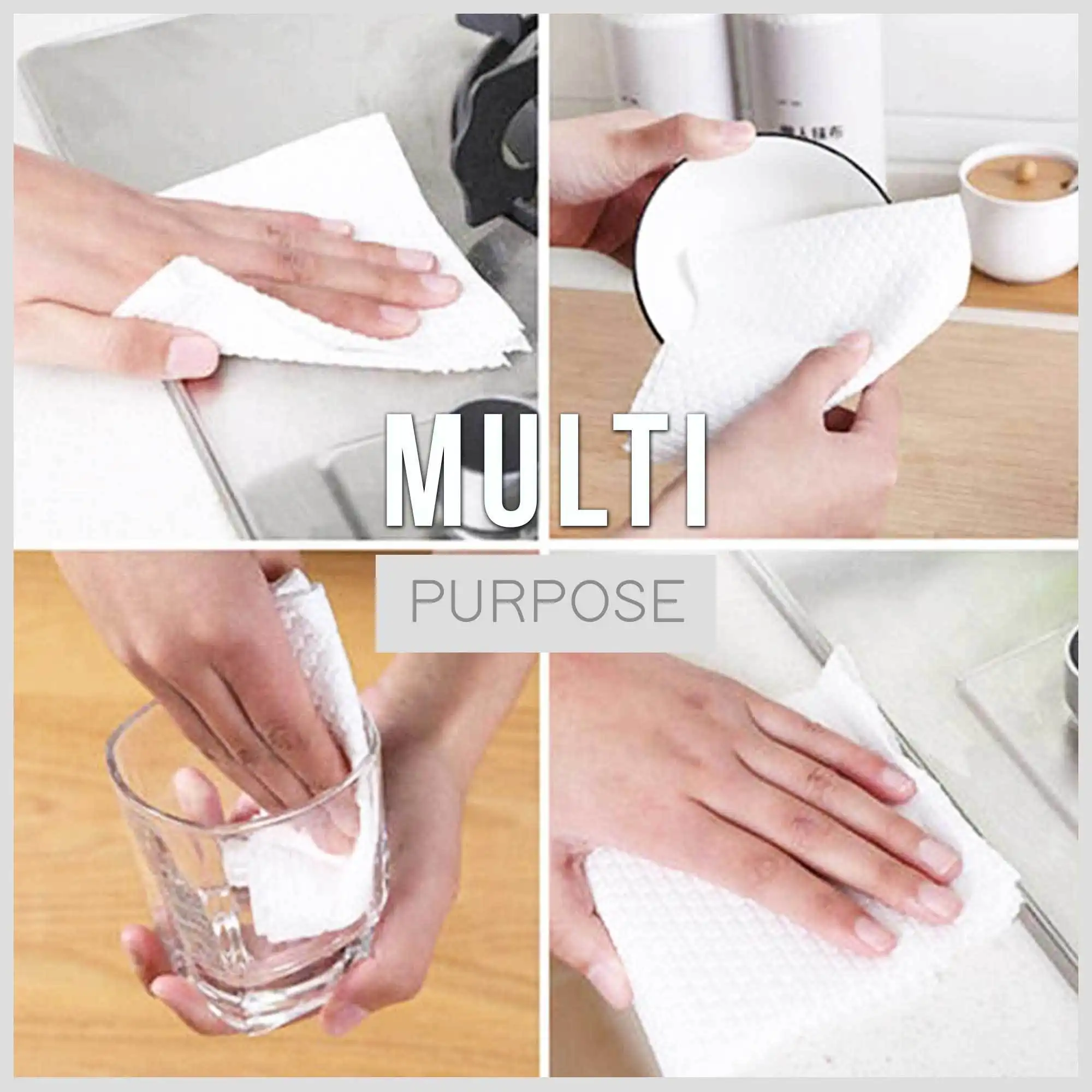 Pratelné papírové ručníky z netkané textilie - 50KS - Image 6