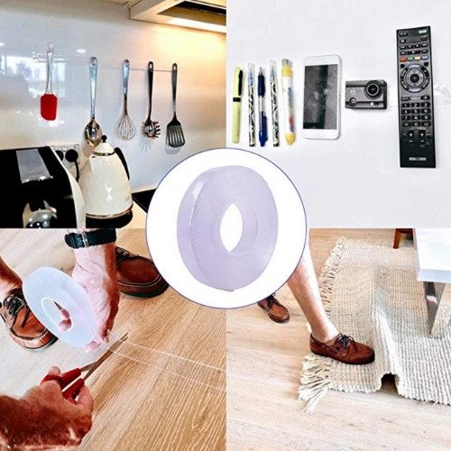 Opakovaně použitelná oboustranná gelová lepicí páska - Image 7