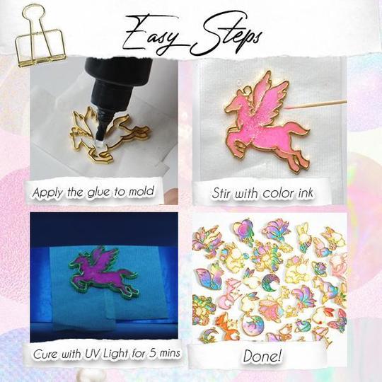 UV Resin Crystal Craft Kit - Image 7