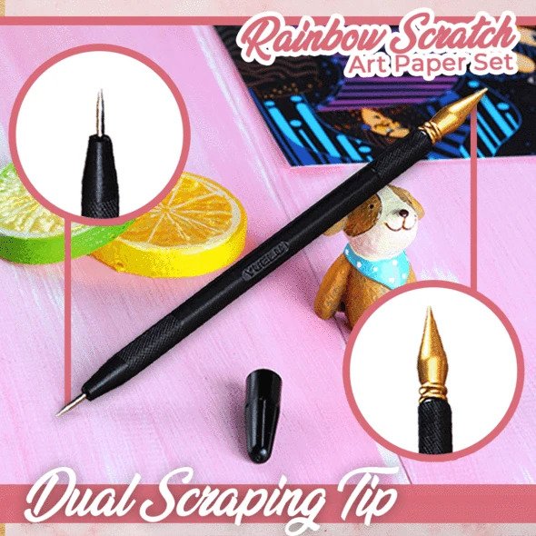 Sada uměleckého papíru Rainbow Scratch - Image 6