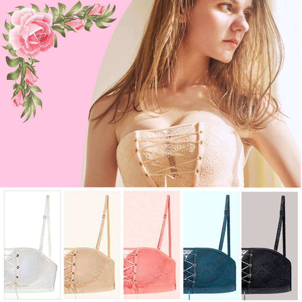 Podprsenka se stahovací šňůrkou bez ramínek - Image 6