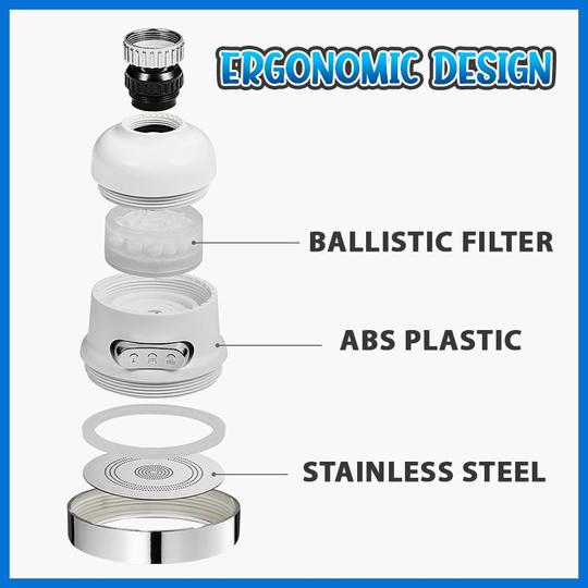 Praktická 360° pohyblivá kohoutková hlava - Image 7