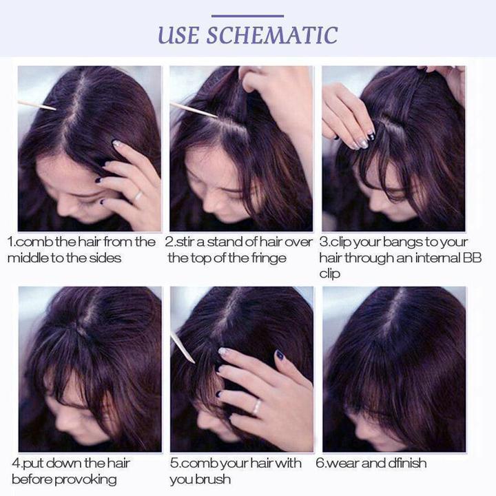 Nadýchaná paruka pro zahušťování vlasů (omezená doba 50% sleva) - Image 8