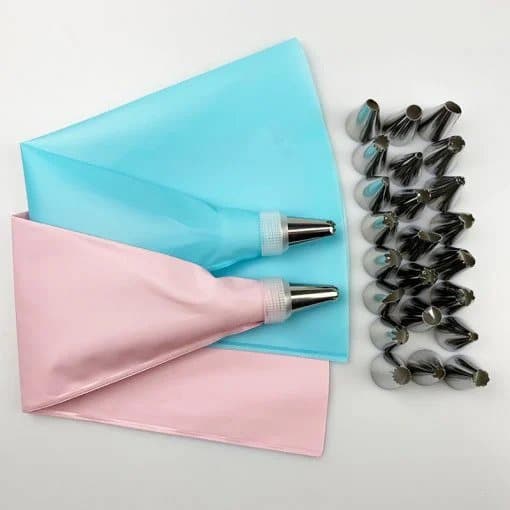 Sada 24 trysek na zdobení dortů - Image 9