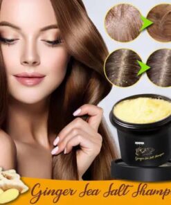 Zázvorový šampon s mořskou solí
