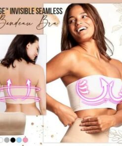 Bezešvá podprsenka Bandeau