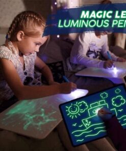 Sada kouzelných světelných kreslicích desek