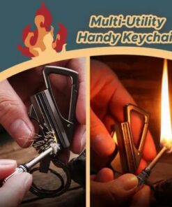 Víceúčelová praktická klíčenka