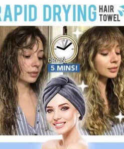 Rychlá magická čepice na suché vlasy