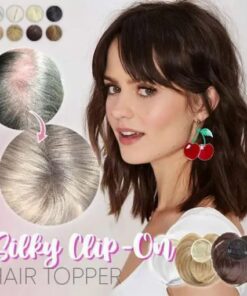 Hedvábná spona na vlasový toner