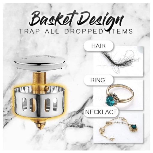 Nerezové jádro Push-Type Bounce