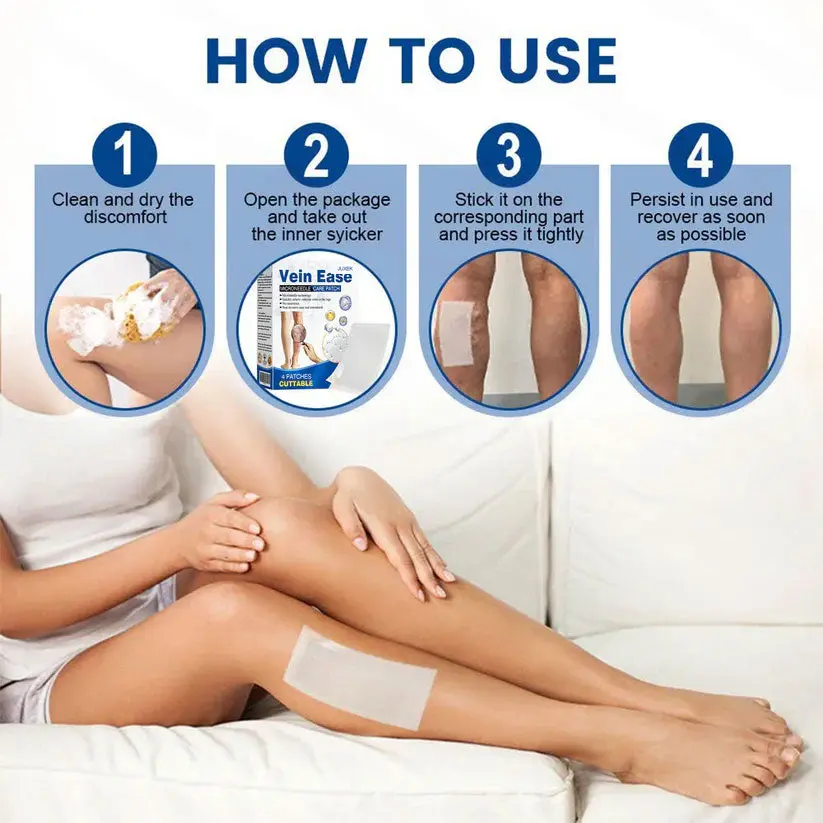 Mikrojehličková náplast VERVEBEAD™ Vein Ease - Image 13