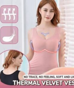 Sametová termální krajka vnitřní oblečení bez rukávů