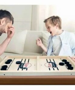 Dřevěná stolní hokejová hra