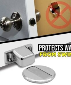 Neviditelná magnetická dveřní zarážka ze slitiny zinku